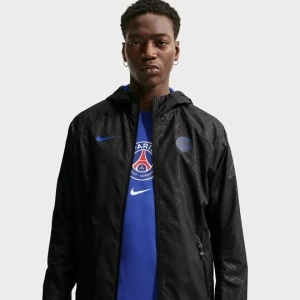 Męska kurtka piłkarska Paris Saint-Germain AWF Nike Dri-FIT - Czerń
