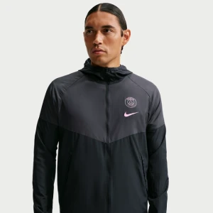Męska kurtka piłkarska Paris Saint-Germain City Side - Czerń Nike