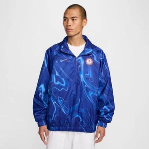 Męska kurtka piłkarska typu anorak Nike Chelsea F.C. Windrunner - Niebieski