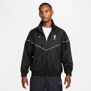 Męska kurtka piłkarska typu anorak Nike Liverpool F.C. Windrunner - Zieleń