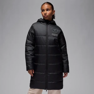 Męska kurtka piłkarska z syntetycznym wypełnieniem Jordan Therma-FIT Paris Saint-Germain Academy Pro (wersja czwarta) - Czerń