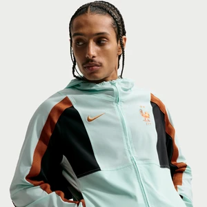 Męska kurtka piłkarska z tkaniny Nike Dri-FIT FFF Energy - Zieleń