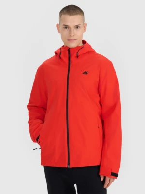 Męska kurtka przejściowa 4F 4FWSS25TTJAM703 - czerwona