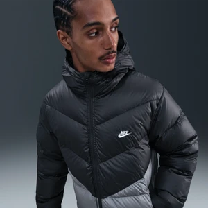 Męska kurtka puchowa Statement Nike Windrunner - Szary