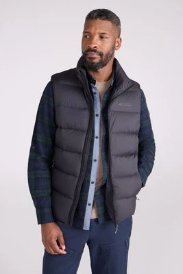 Męska kurtka puchowa Stratus z możliwością spakowania - Black Mountain Warehouse