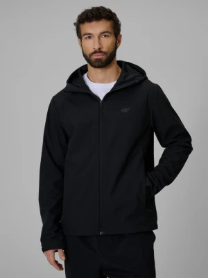 Męska kurtka softshell 4F 4FRSS26TSOFM624 - czarna