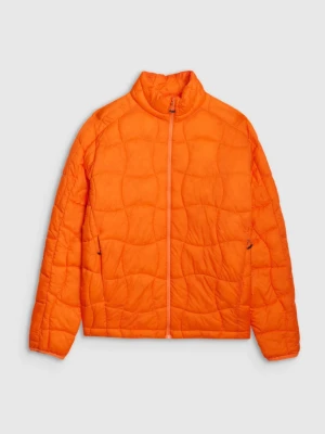 Męska kurtka trekkingowa 4F 4FWSS25TDJAM527 - pomarańczowa