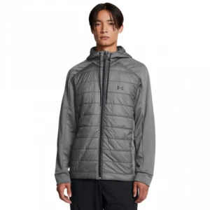 Męska kurtka treningowa Under Armour Armour Fleece Swacket - szara