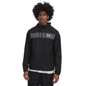 Męska kurtka treningowa UNDER ARMOUR UA SPORTSTYLE WINDBREAKER - czarna