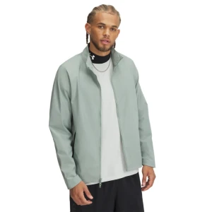 Męska kurtka treningowa Under Armour UA Unstoppable Non-Hood FZ - zielona