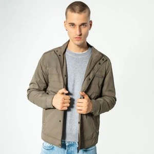 Zdjęcie produktu Męska kurtka wiatrówka z krytym zamkiem khaki Wittchen