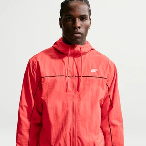 Męska kurtka z kapturem Nike Club - Pomarańczowy
