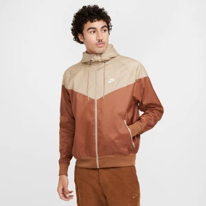 Męska kurtka z kapturem Nike Sportswear Windrunner - Brązowy