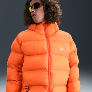 Męska kurtka z kapturem o luźnym kroju Therma-FIT ADV Nike ACG „Lunar Lake” PrimaLoft® - Pomarańczowy