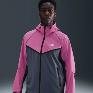 Męska kurtka z tkaniny Nike Tech - Niebieski
