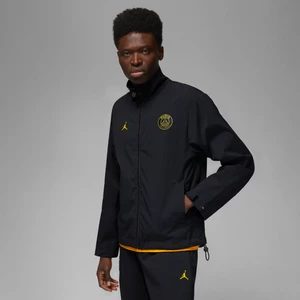 Męska kurtka z tkaniny Paris Saint-Germain - Czerń Nike