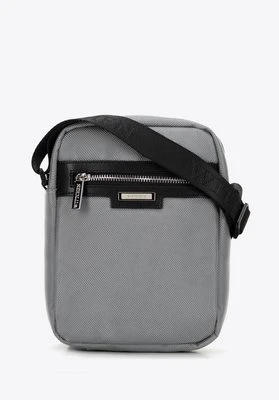 Męska listonoszka klasyczna szara Wittchen