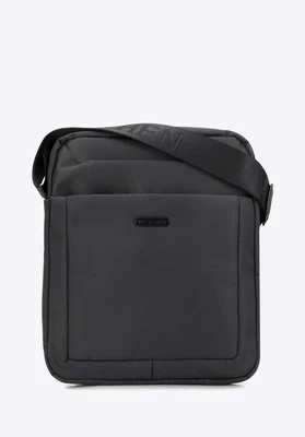 Męska listonoszka z kieszeniami na przodzie szara Wittchen