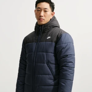 Męska luźna kurtka typu puffer Therma-FIT Nike PrimaLoft® - Niebieski