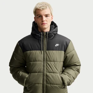 Męska luźna kurtka typu puffer Therma-FIT Nike PrimaLoft® - Zieleń