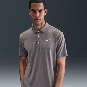 Męska melanżowa koszulka polo do golfa Dri-FIT Nike Tour - Brązowy