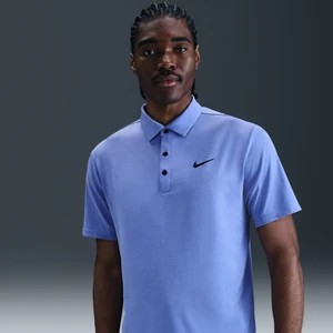 Męska melanżowa koszulka polo do golfa Dri-FIT Nike Tour - Niebieski