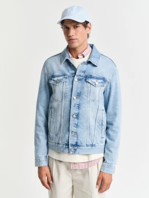 Męska niebieska kurtka dżinsowa GANT
