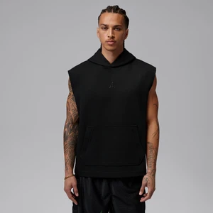 Męska nierozpinana bluza z kapturem bez rękawów Dri-FIT Jordan Sport Hoop Fleece - Czerń