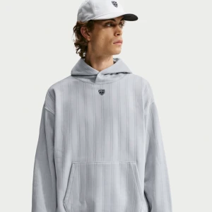 Męska obszerna bluza z kapturem do golfa Therma-FIT Nike Fairway Fresh - Szary