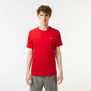 Lacoste Męska oddychająca koszulka SPORT