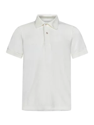 Męska odzież T-shirty; Białe Pola ss Tom Ford