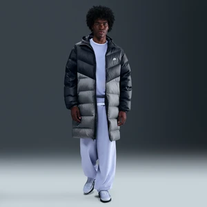 Męska parka puchowa Nike Windrunner - Szary