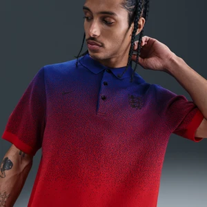Męska piłkarska koszulka polo z dzianiny Nike Anglia Club - Niebieski