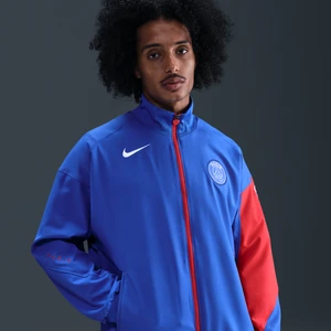 Męska piłkarska kurtka przedmeczowa Nike Dri-FIT Total 90 PSG Strike (wersja trzecia) - Niebieski