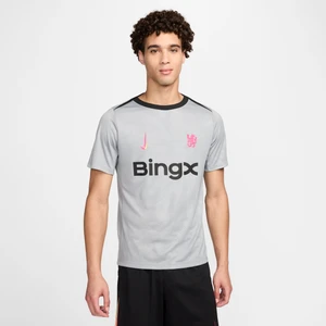 Męska przedmeczowa koszulka piłkarska Nike Dri-FIT Chelsea F.C. Academy Pro (wersja trzecia) - Szary