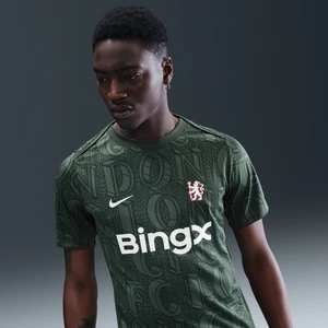 Zdjęcie produktu Męska przedmeczowa koszulka piłkarska Nike Dri-FIT Chelsea F.C. Academy Pro - Zieleń