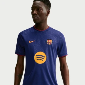 Męska przedmeczowa koszulka piłkarska Nike Dri-FIT FC Barcelona (wersja trzecia) - Niebieski