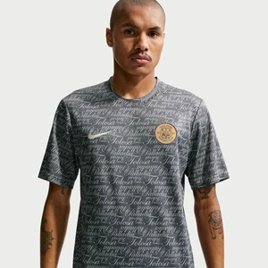 Męska przedmeczowa koszulka piłkarska z krótkim rękawem Nike Dri-FIT Toulouse FC - Szary