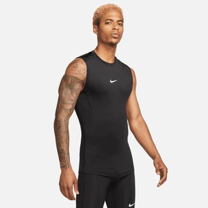 Męska przylegająca koszulka bez rękawów do fitnessu Dri-FIT Nike Pro - Czerń