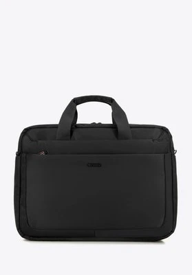 Męska torba na laptopa 15,6’’ jednokomorowa czarna Wittchen