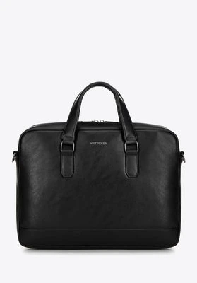 Męska torba z kieszenią na laptopa 15,6” czarna Wittchen