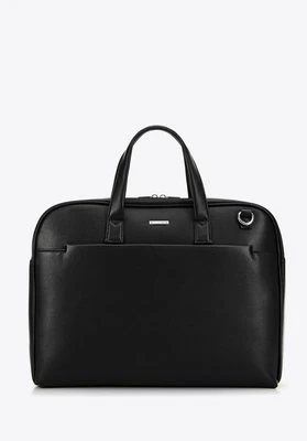 Męska torba z kieszenią na laptopa 15’’ czarna Wittchen