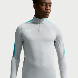 Męska treningowa koszulka piłkarska Dri-FIT Nike Strike - Szary