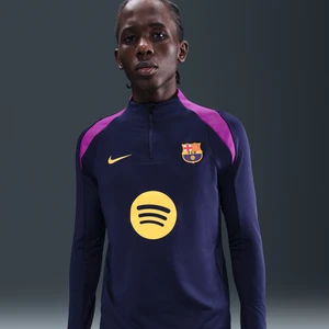 Męska treningowa koszulka piłkarska FC Barcelona Strike Nike Dri-FIT - Fiolet