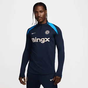 Męska treningowa koszulka piłkarska Nike Dri-FIT Chelsea F.C. Strike - Niebieski