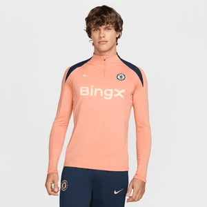 Męska treningowa koszulka piłkarska Nike Dri-FIT Chelsea F.C. Strike Special Edition - Pomarańczowy
