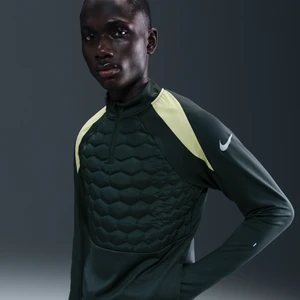 Męska treningowa koszulka piłkarska Therma-FIT Nike Strike - Zieleń