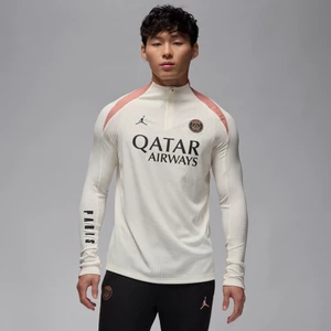 Męska treningowa koszulka piłkarska z dzianiny Jordan Dri-FIT ADV Paris Saint-Germain Strike Elite (wersja trzecia) - Brązowy