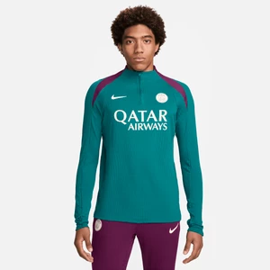 Męska treningowa koszulka piłkarska z dzianiny Nike Dri-FIT ADV Paris Saint-Germain Strike Elite - Zieleń