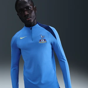 Męska treningowa koszulka piłkarska z dzianiny Nike Dri-FIT Total 90 Tottenham Hotspur Strike (wersja trzecia) - Niebieski